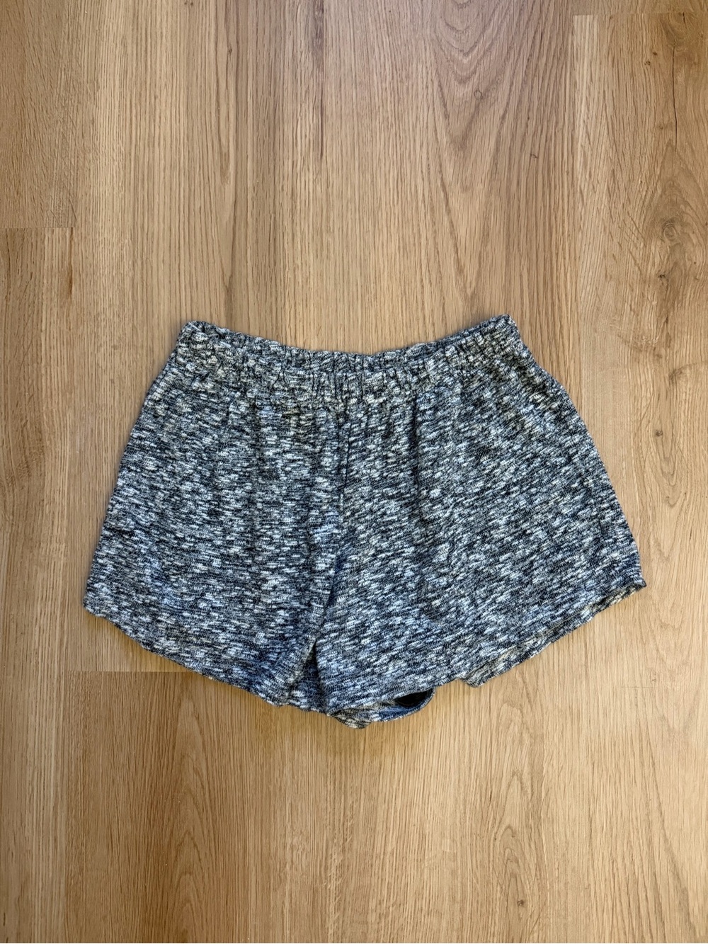 Brandy Melville Gray Marled Mini Shorts